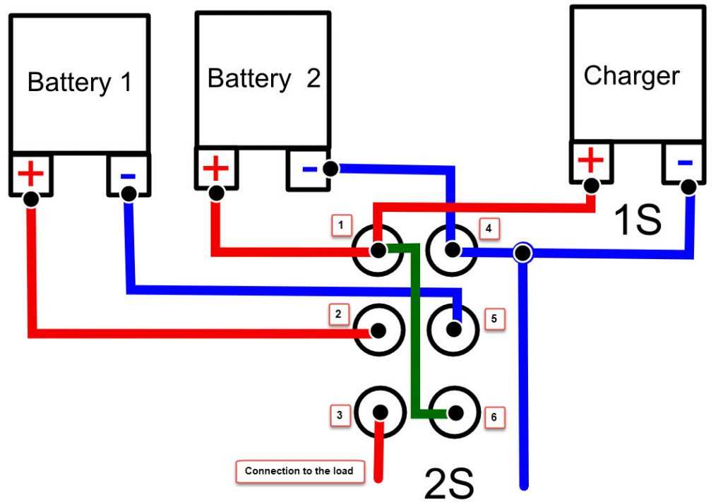 how to show multiple batteries in a schematic diagram