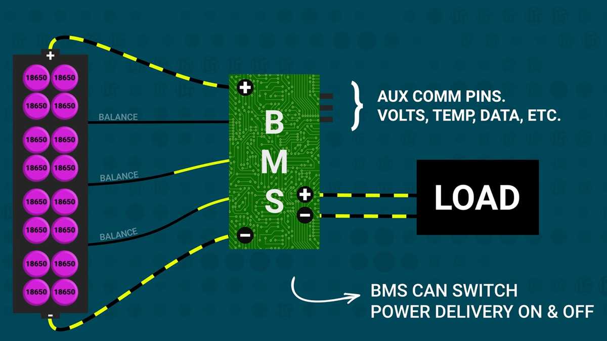 hp laptop battery bms circuit diagram