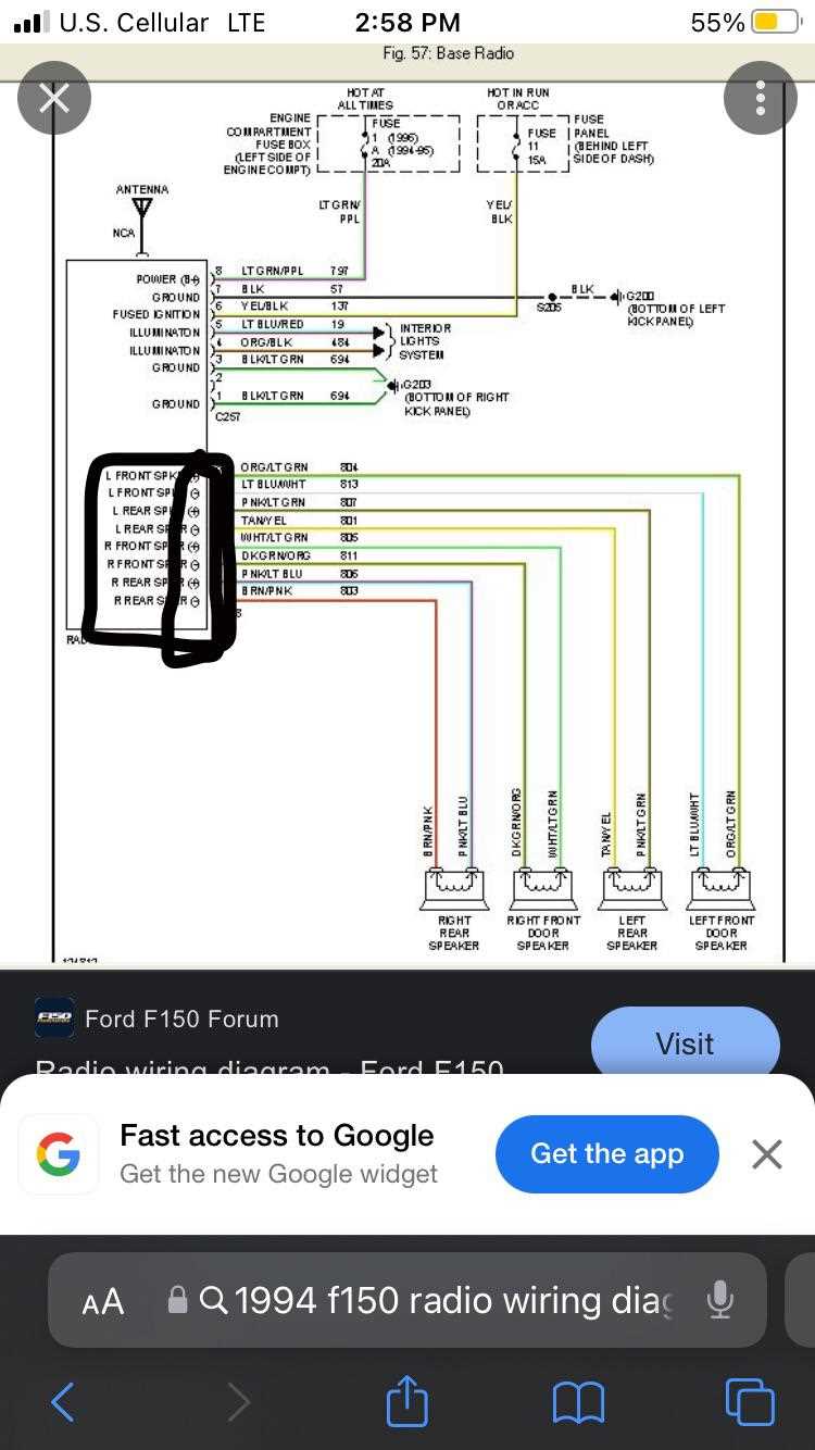 1989 ford f250 radio wiring diagram
