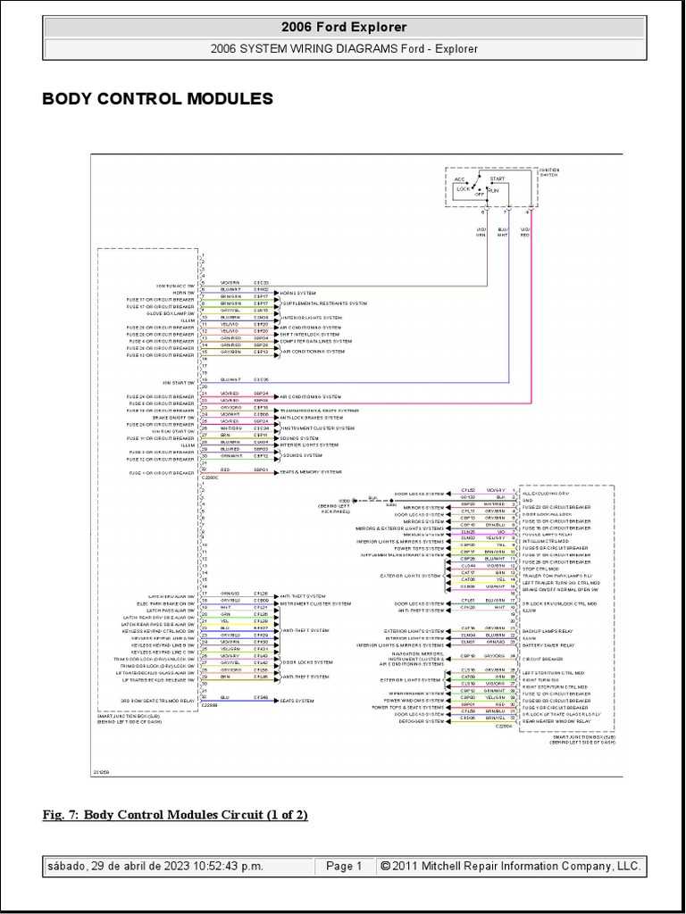 2006 ford escape pcm wiring diagram