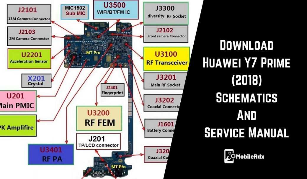huawei y5 prime 2018 schematic diagram huawei y5 prime 2018 schematic diagram