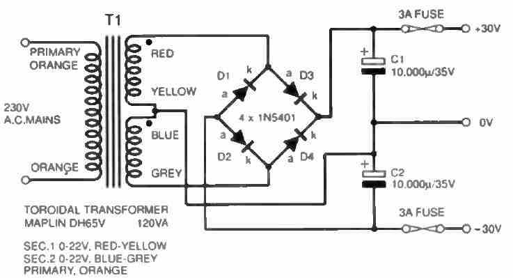 230v ac to 12v dc power supply circuit diagram 230v ac to 12v dc power supply circuit diagram