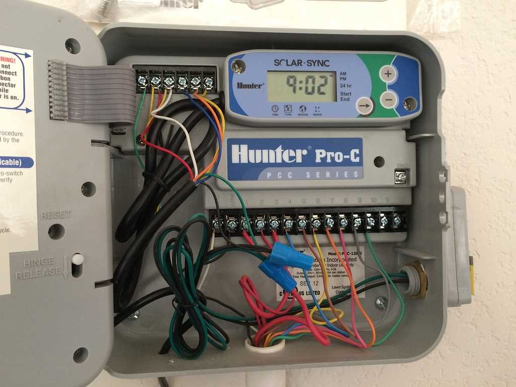 hunter wireless rain sensor wiring diagram