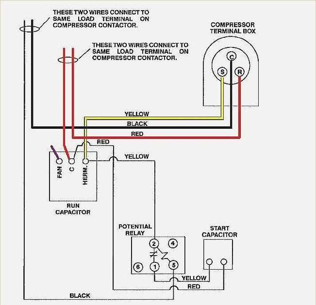 hvac relay wiring diagram
