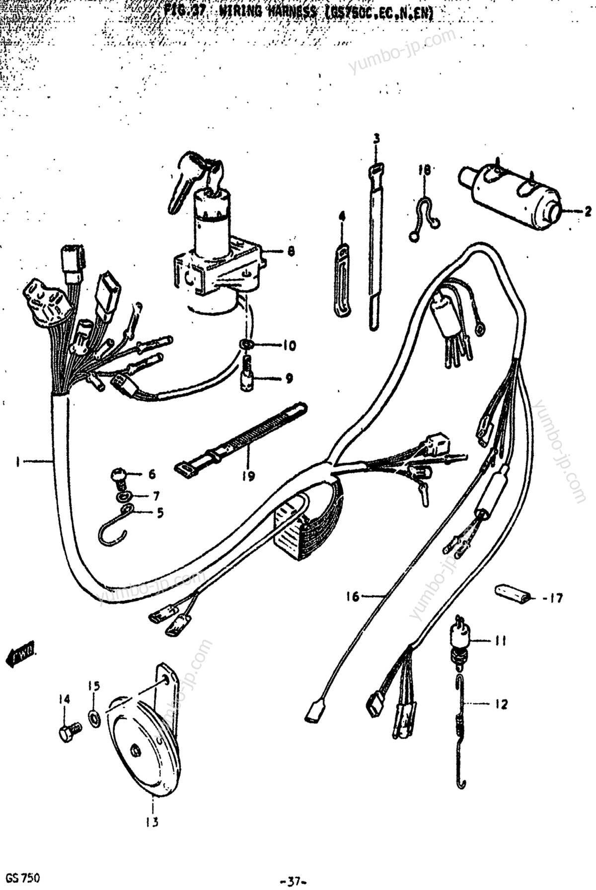 1979 suzuki gs750 wiring diagram