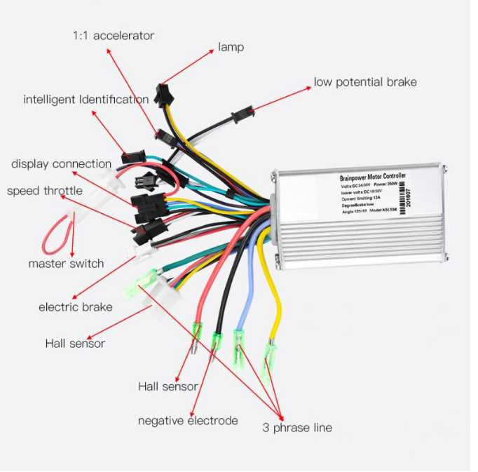 e bike throttle wiring diagram