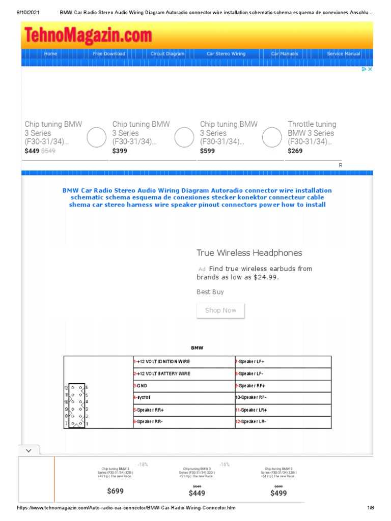 2007 bmw 328i amplifier wiring diagram