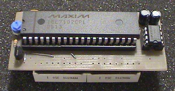 icl7107 ammeter circuit diagram