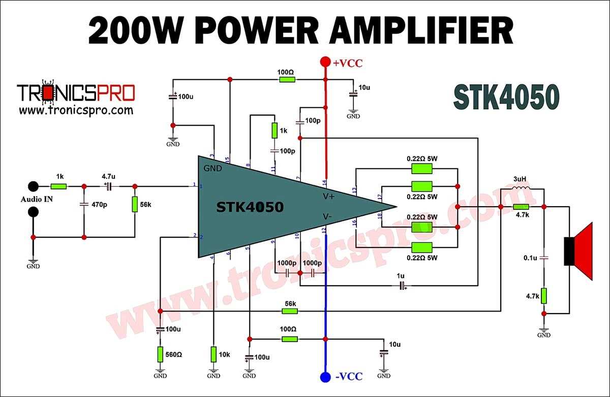 schematic diagram smps 200w 5r