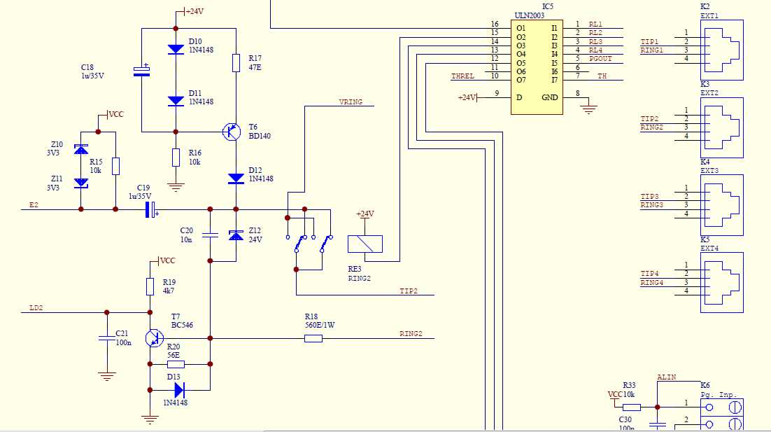 two way intercom circuit diagram