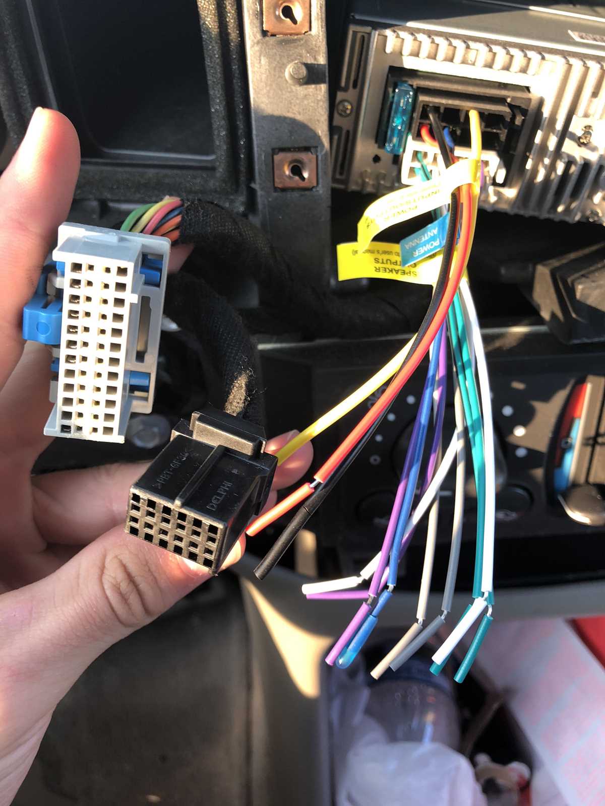 2008 chevy impala radio wiring harness diagram