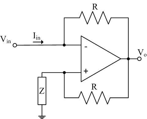 impedance circuit diagram