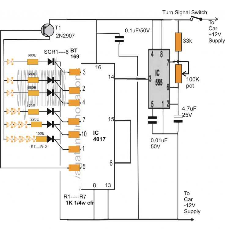 indicator light circuit diagram