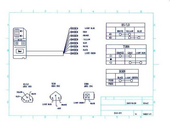 indicator wiring diagram motorcycle