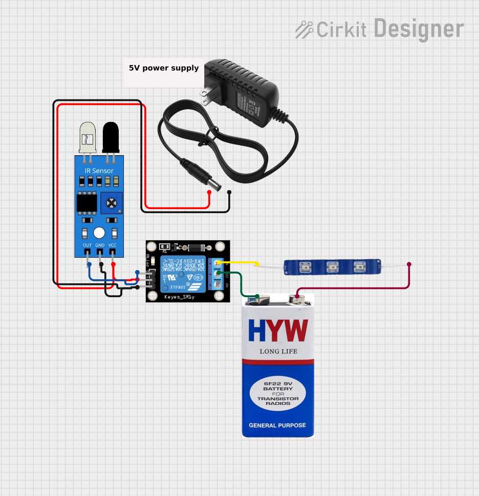 infrared led circuit diagram