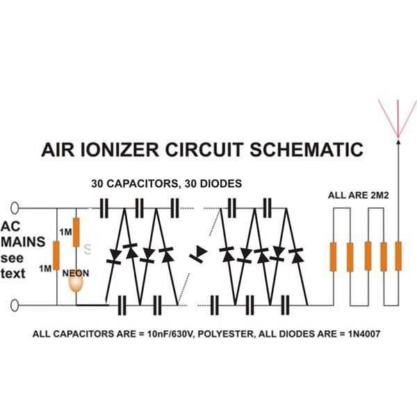 ionizer schematic diagram