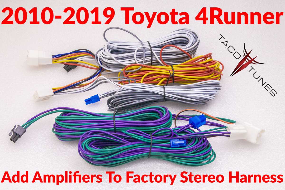 toyota 4runner radio wiring diagram