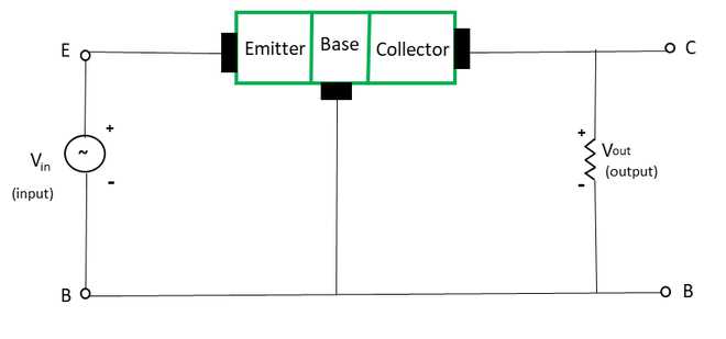 common base configuration circuit diagram