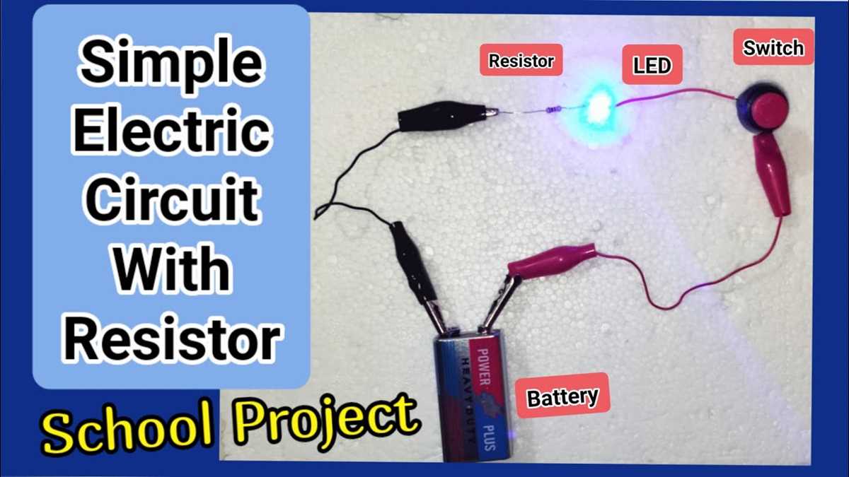 led light circuit diagram 9v