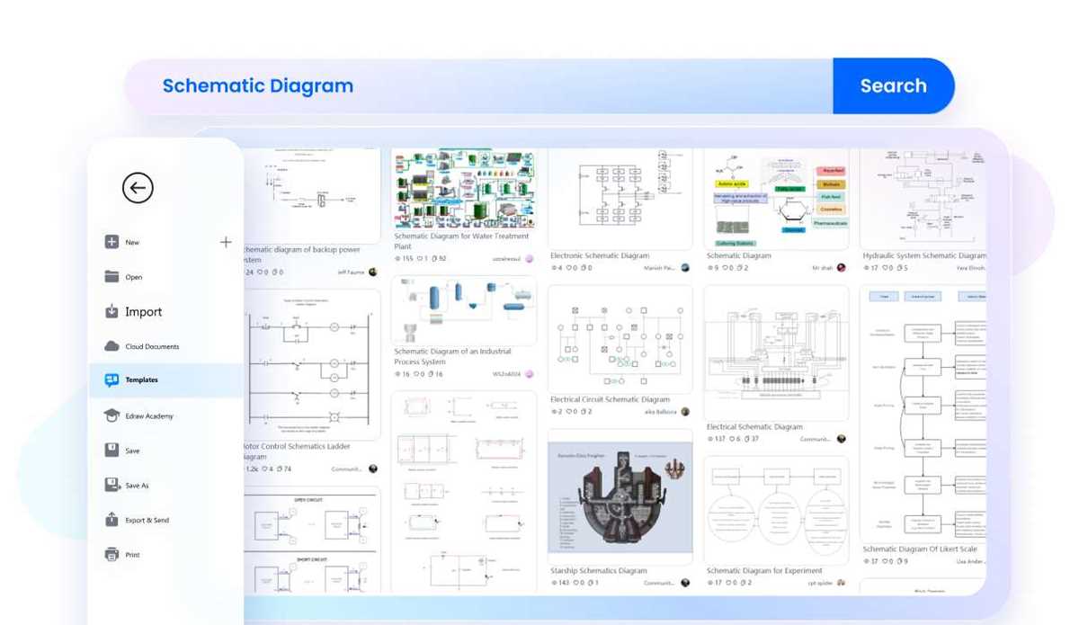 is there a free drawing program for schematic diagrams