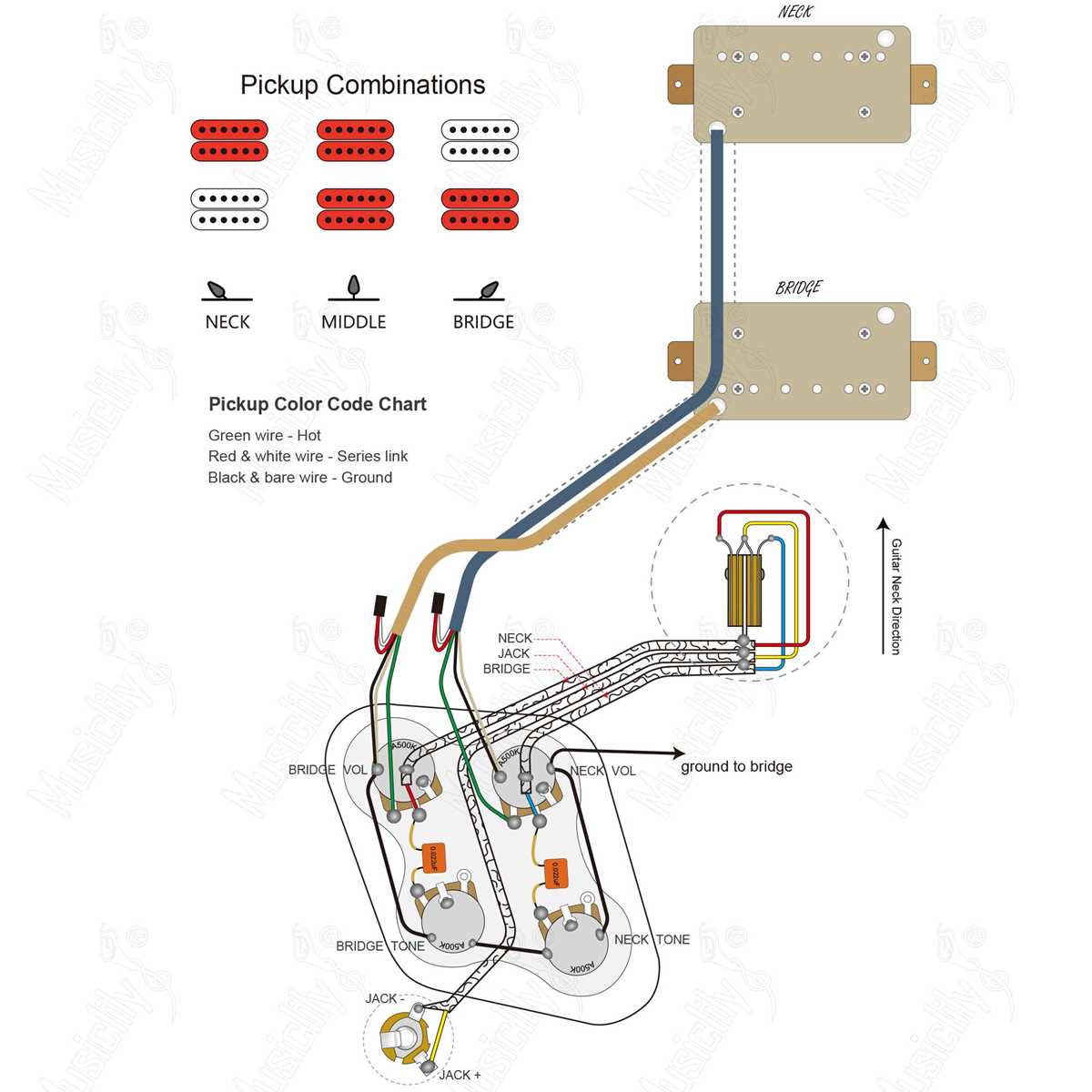 jaguar guitar wiring diagram jaguar guitar wiring diagram