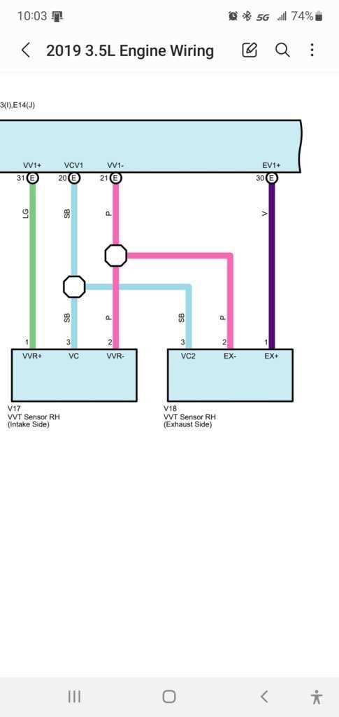 toyota camshaft position sensor wiring diagram