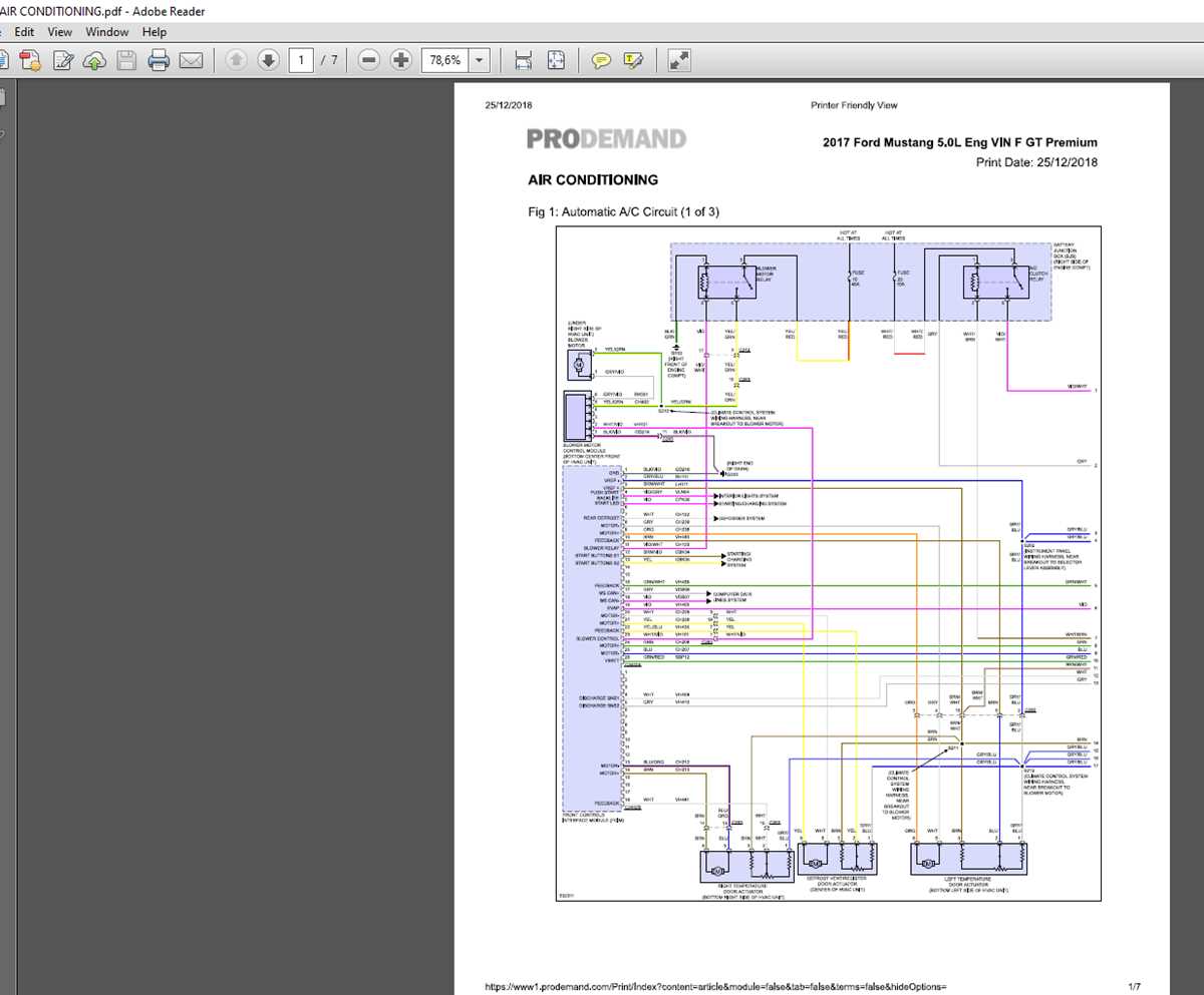 2017 mustang wiring diagram