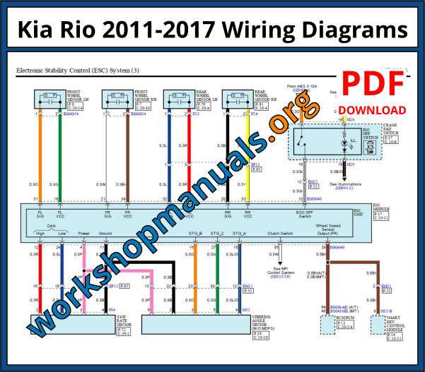 2006 kia rio wiring diagram