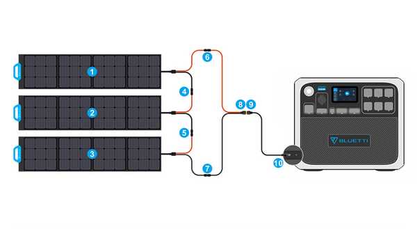 solar panel diagram wiring