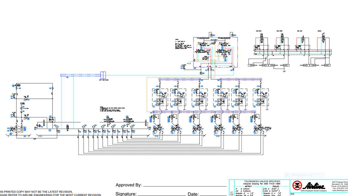 a dashed line in a pneumatic schematic diagram represents