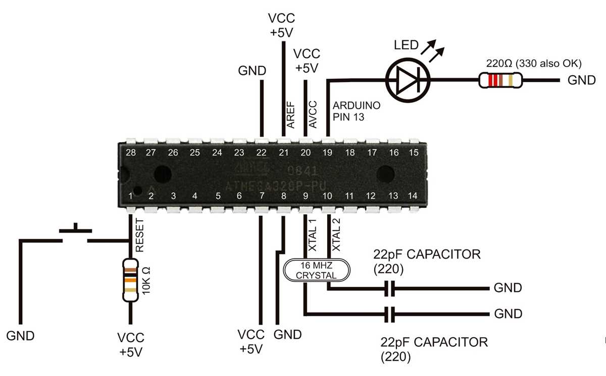arduino atmega328 schematic diagram