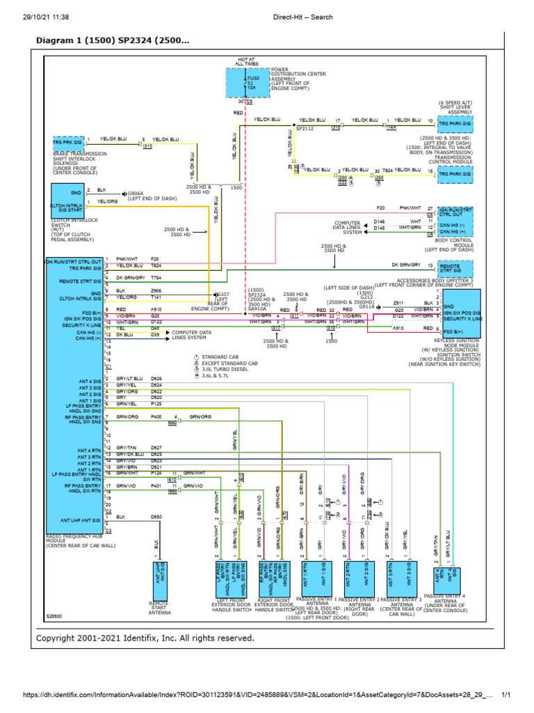 2013 ram wiring diagram