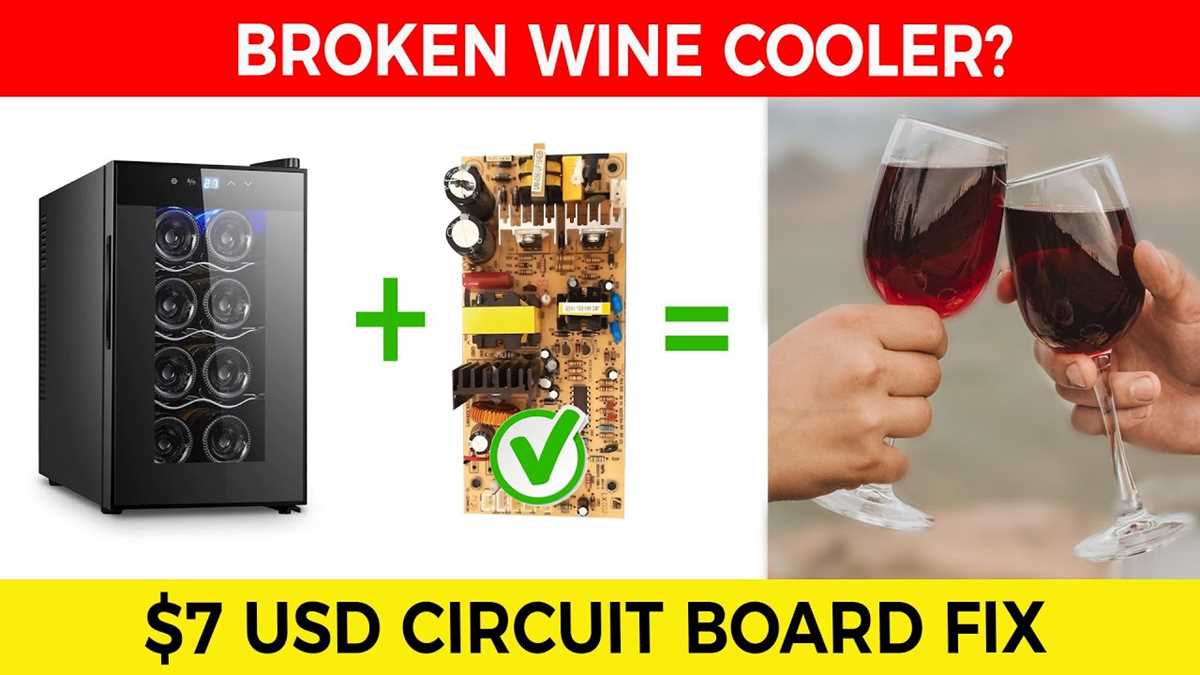electronic schematic diagram for wine enthusiast coolers