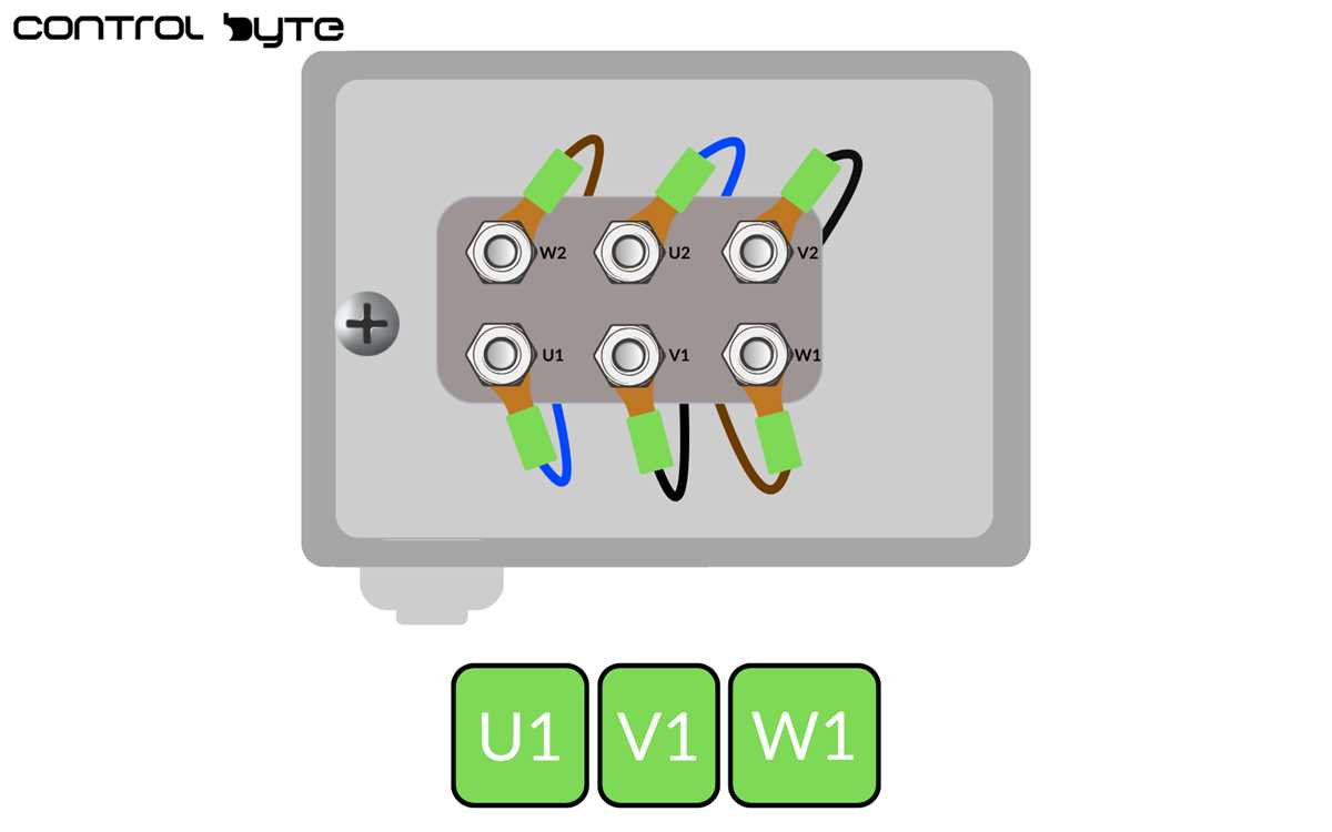 wiring diagram for motor starter 3 phase