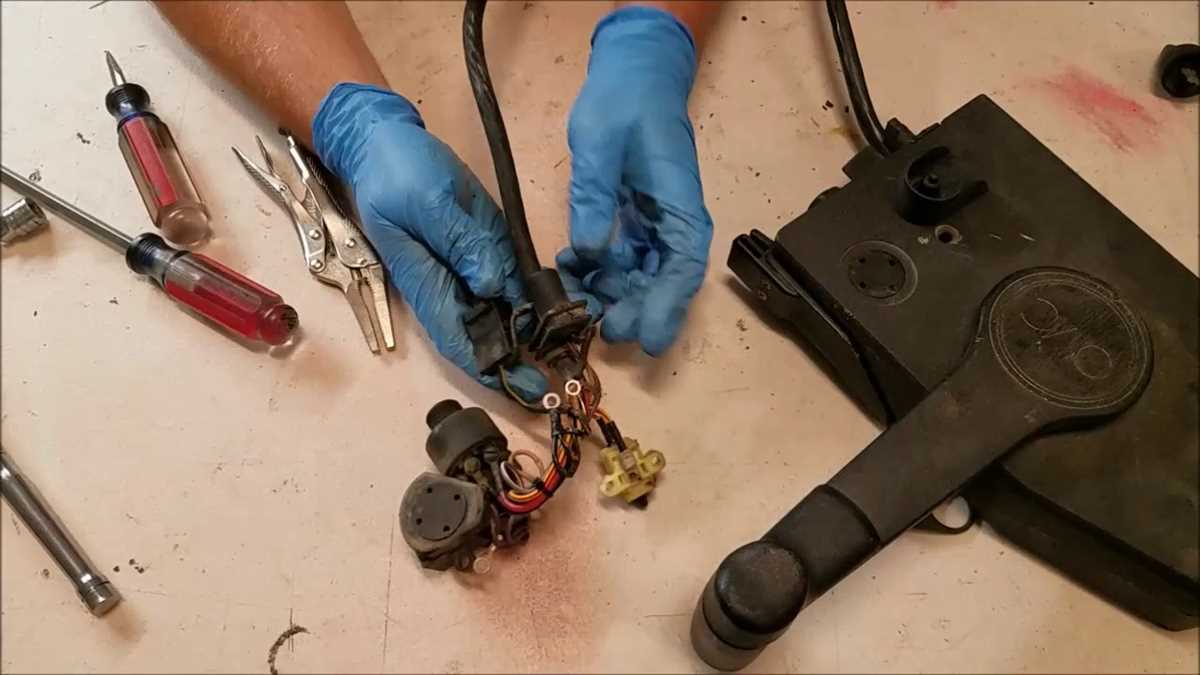 johnson ignition switch wiring diagram