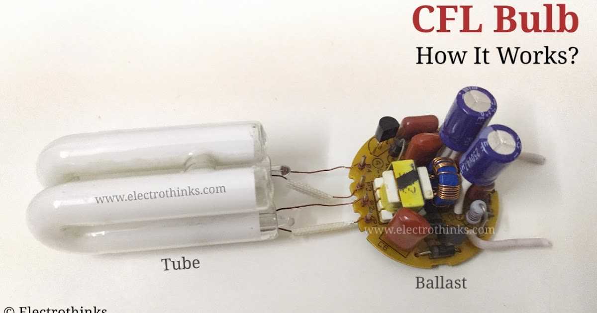 cfl ballast circuit diagram