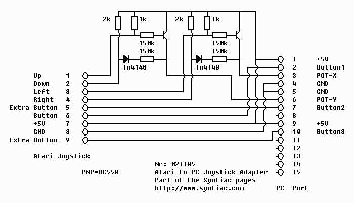 joystick schematic diagram joystick schematic diagram
