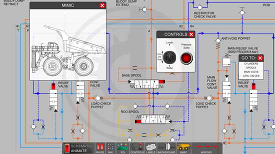 hydraulic circuit diagram software