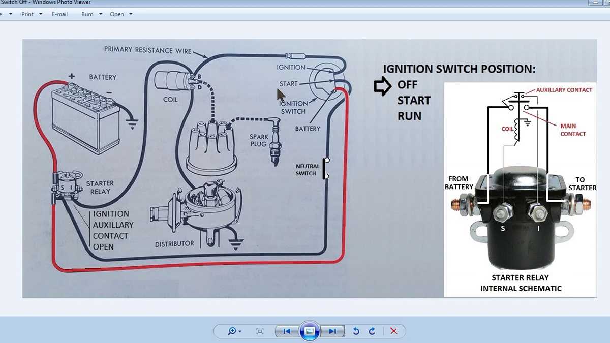 distributor coil wiring diagram