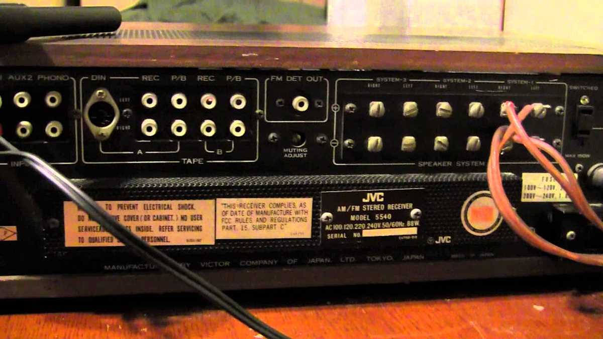 jvc nivico 5540 schematic diagram