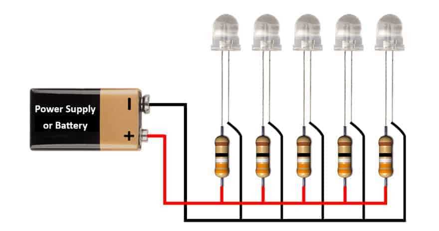 multi color led circuit diagram multi color led circuit diagram