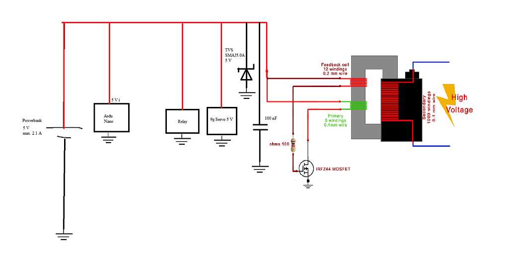 flyback driver circuit diagram
