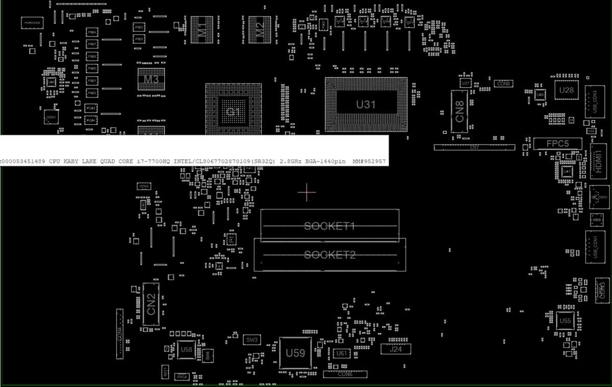 msi gl62m 7rdx schematic diagram