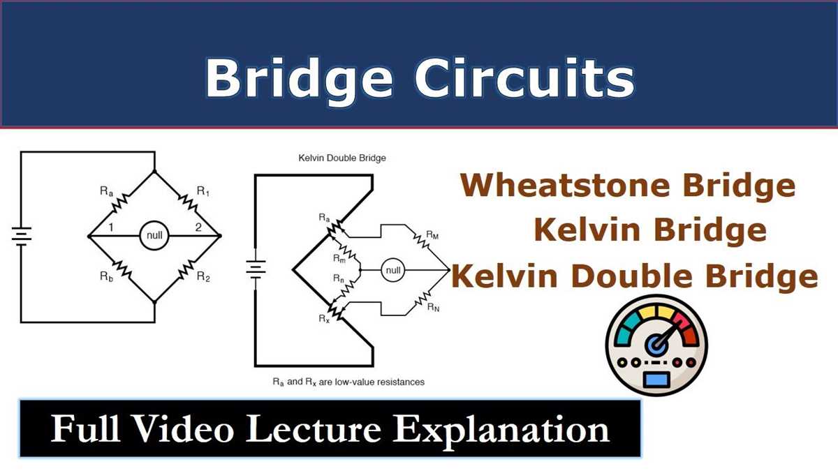 kelvin bridge circuit diagram