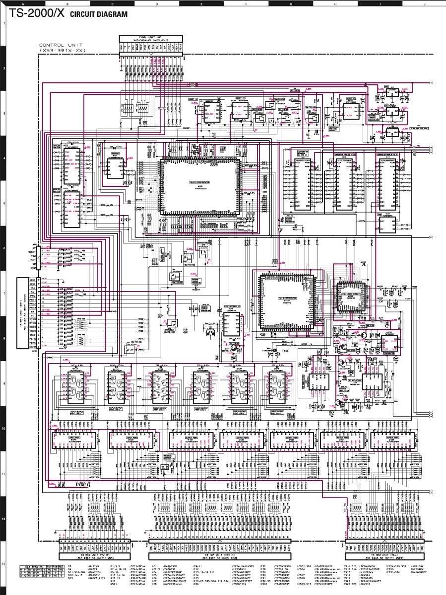 kenwood 2000 serial data communications schematic diagram