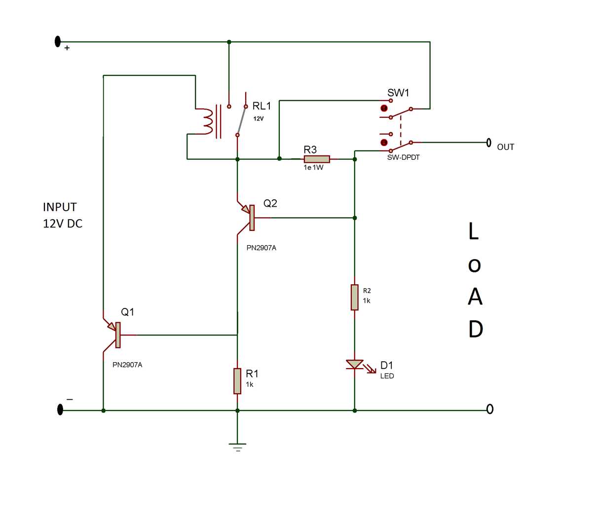 simple circuit breaker diagram simple circuit breaker diagram