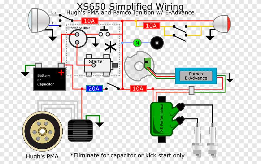 kick start only wiring diagram kick start only wiring diagram