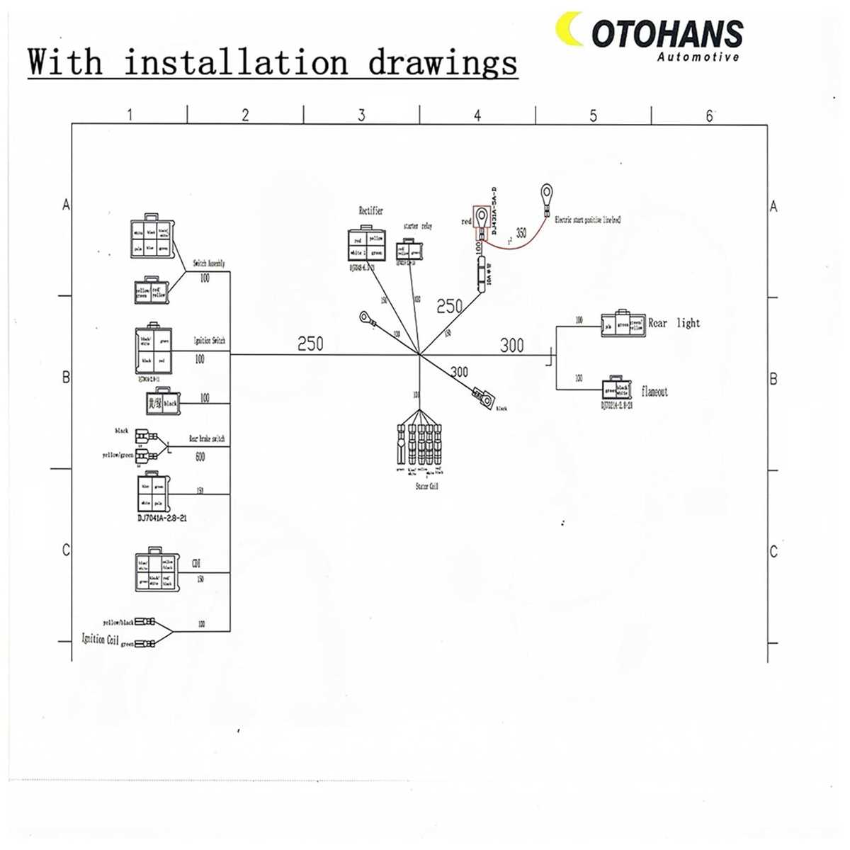 kick start wiring diagram