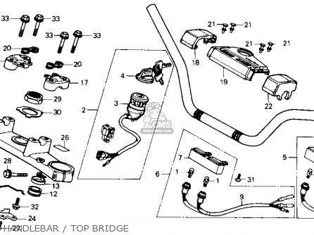 1985 honda 250sx wiring diagram