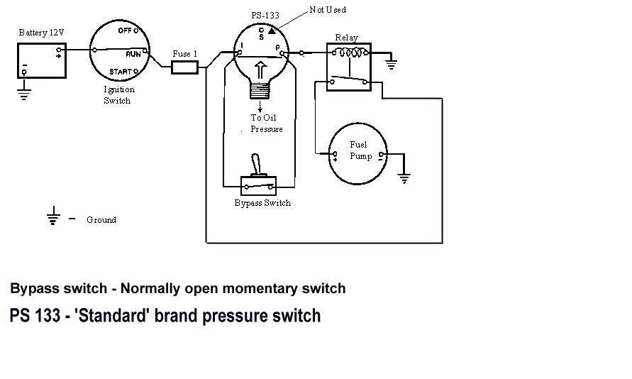 gm 3 wire oil pressure switch wiring diagram